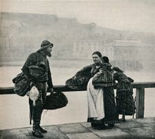 Fisher people,Whitby c1890. Artist: Frank Meadow Sutcliffe