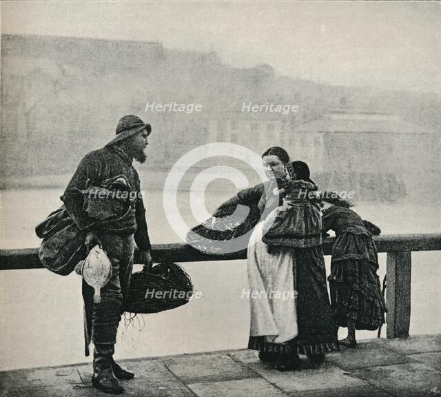 'Fisher people,Whitby', c1890. Artist: Frank Meadow Sutcliffe.