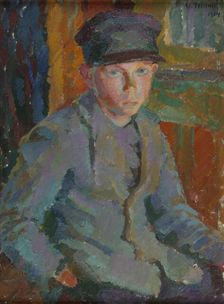 Fisherboy, 1914. Creator: Verner Thome