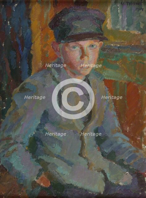 Fisherboy, 1914. Creator: Verner Thome.