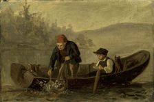 Fisherman, 1873. Creator: Karl Emanuel Jansson