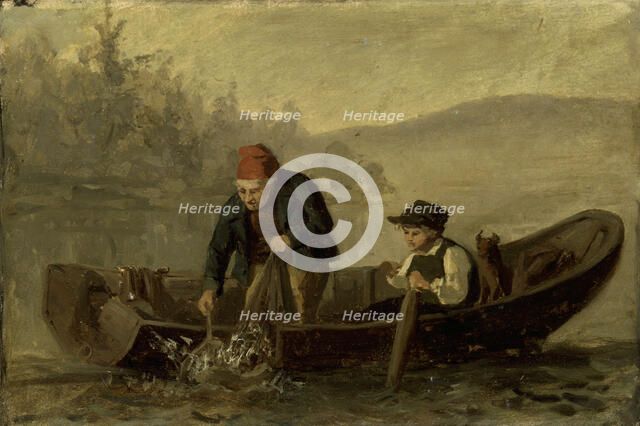 Fisherman, 1873. Creator: Karl Emanuel Jansson.