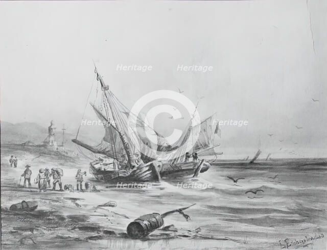 Fisherman, 1878. Creator: Louis Michel Eilshemius.