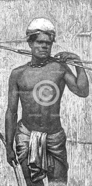 'Fisherman of Kanala; Some Account of New Caledonia', 1875. Creator: Unknown.