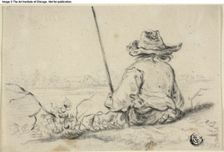 Fisherman on Bank, n.d. Creator: Jacob van Strij