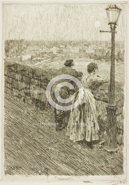 Fisherman at Saint Ives, 1891. Creator: Anders Leonard Zorn.