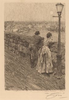 Fisherman at Saint Ives, 1891. Creator: Anders Leonard Zorn