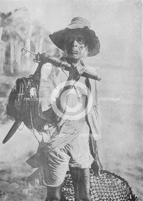 'Fisherman', c1890, (1910). Artist: Alfred William Amandus Plate.