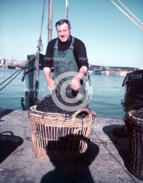 Fisherman, Cornwall, c1955. Creator: Arthur Charles Kirby Ware.