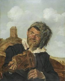 Fisherman Playing the Violin, 1630. Creator: Frans Hals