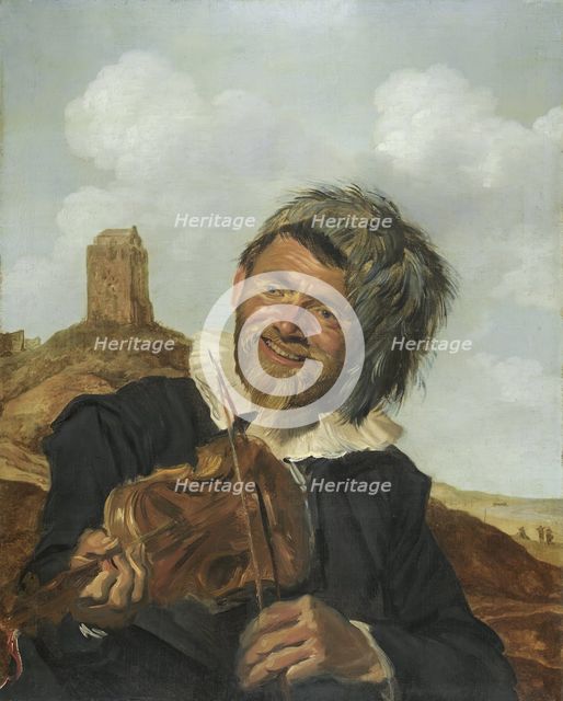 Fisherman Playing the Violin, 1630. Creator: Frans Hals.