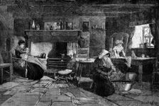 Fisherman's cottage in the Isle of Man, 1881. Creator: Unknown