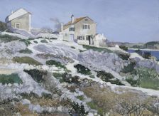 Fisherman's houses on Lussin, 1913. Creator: Friedrich Beck