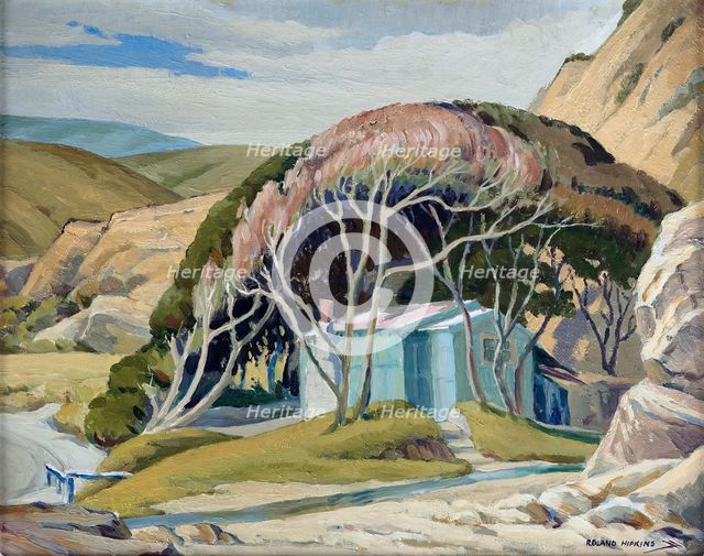 Fisherman's hut, c1944. Creator: Roland Hipkins.