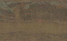Fisherman's Lodge At Mount Xisai, ca. 1170. Creator: Li Jie