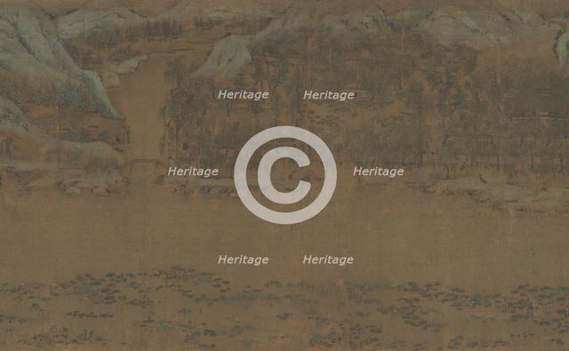 Fisherman's Lodge At Mount Xisai, ca. 1170. Creator: Li Jie.