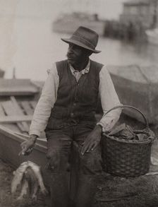 Fisherman, South Carolina, c1925. Creator: Doris Ulmann