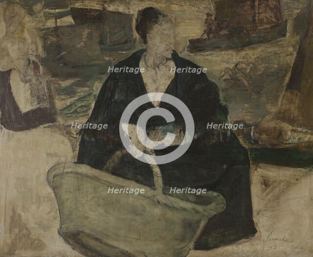 Fisherman's Wife, 1920. Creator: Constant Permeke.