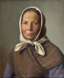 Fisherman's wife from Hornbæk, 1883. Creator: Frederik Vermehren