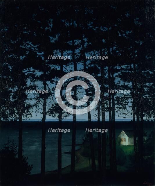 Fisherman's Cottage, 1906. Creator: Harald Sohlberg.