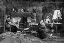 Fisherman's cottage in the Isle of Man, 1881. Creator: Unknown