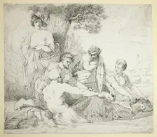 Fishermen, 1774. Creator: John Hamilton Mortimer
