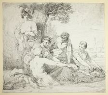 Fishermen, 1774. Creator: John Hamilton Mortimer