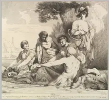 Fishermen, November 9, 1780. Creator: Robert Blyth