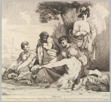 Fishermen, November 9, 1780. Creator: Robert Blyth