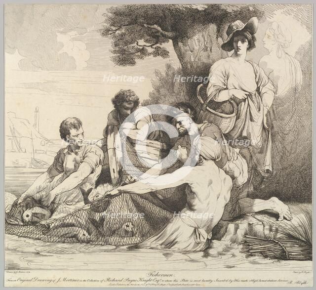 Fishermen, November 9, 1780. Creator: Robert Blyth.