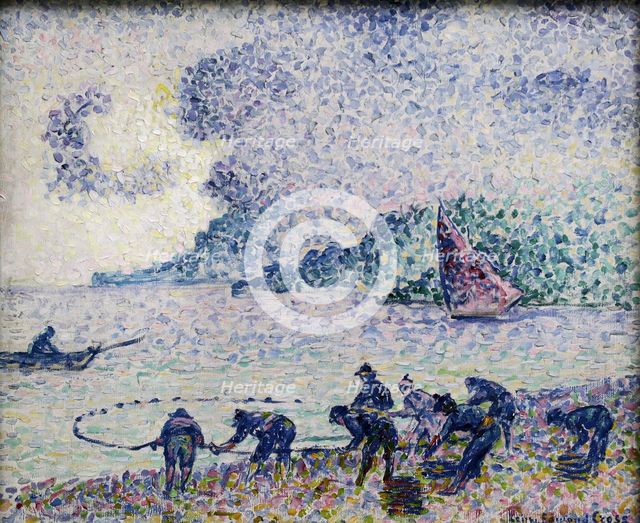 Fishermen on the Mediterranean (Var), 1895-1900.