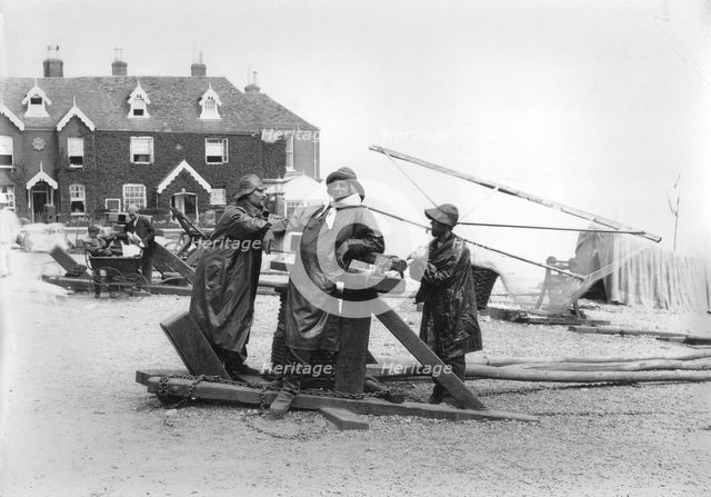 Fishermen at Deal, Kent, 1890-1910. Artist: W & Co