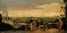 Fishermen and Farmers, c.1625-c.1630. Creator: Arent Arentsz