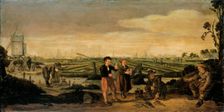 Fishermen and Farmers, c.1625-c.1630. Creator: Arent Arentsz