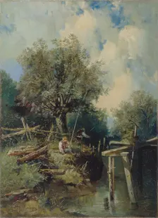 Fishermen. Artist: Klever, Juli Julievich (Julius), von (1850-1924)