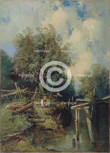 Fishermen. Artist: Klever, Juli Julievich (Julius), von (1850-1924)