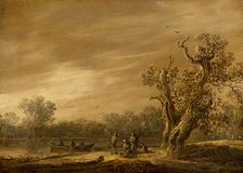 Fishermen by the Lakeshore. Creator: Jan van Goyen