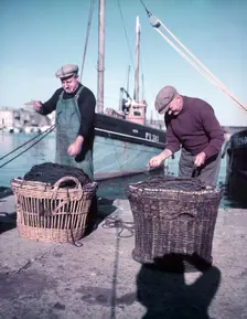 Fishermen, Cornwall, c1955. Creator: Arthur Charles Kirby Ware