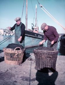 Fishermen, Cornwall, c1955. Creator: Arthur Charles Kirby Ware