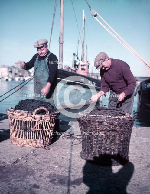 Fishermen, Cornwall, c1955. Creator: Arthur Charles Kirby Ware.