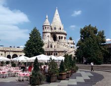 Fishermen's Bastion, Budapest, Hungary. Creator: Peter Thompson