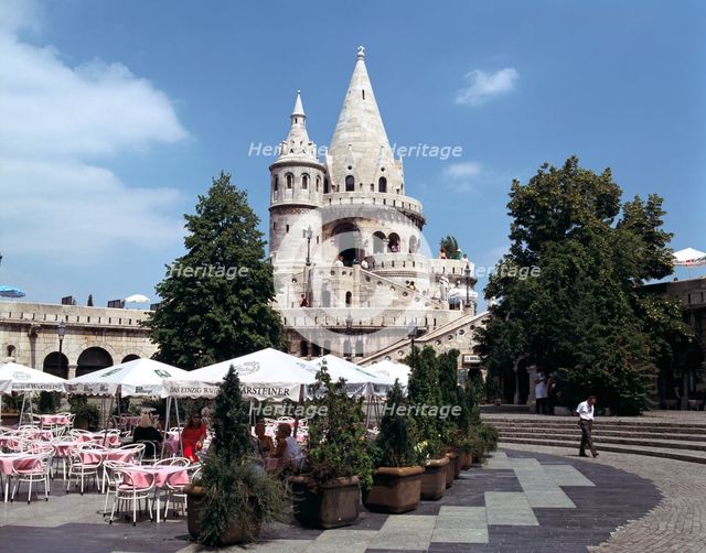 Fishermen's Bastion, Budapest, Hungary. Creator: Peter Thompson.