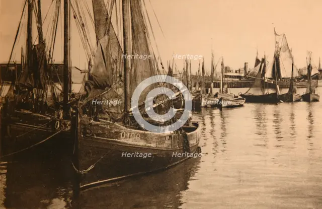 'Fishers-Boats',  c1928. Artist: Unknown.