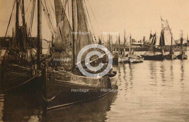 'Fishers-Boats',  c1928. Artist: Unknown.