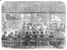 Fisher's Patent Label Manufactury, 1857. Creator: Unknown