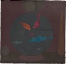 Fishes in a Circle, 1926. Creator: Klee, Paul (1879-1940)