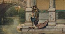 Fishing 1875. Artist: Sir Lawrence Alma-Tadema