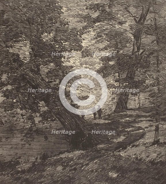 Fishing, 1922. Creator: Bolton Coit Brown.