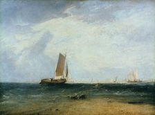 Fishing upon the Blythe Sand, Tide Setting in 1809. Artist: JMW Turner