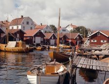 Fishing village of Tången, Sotenäs, District of Bohuslän, Sweden. Creator: Torkel Lindeberg